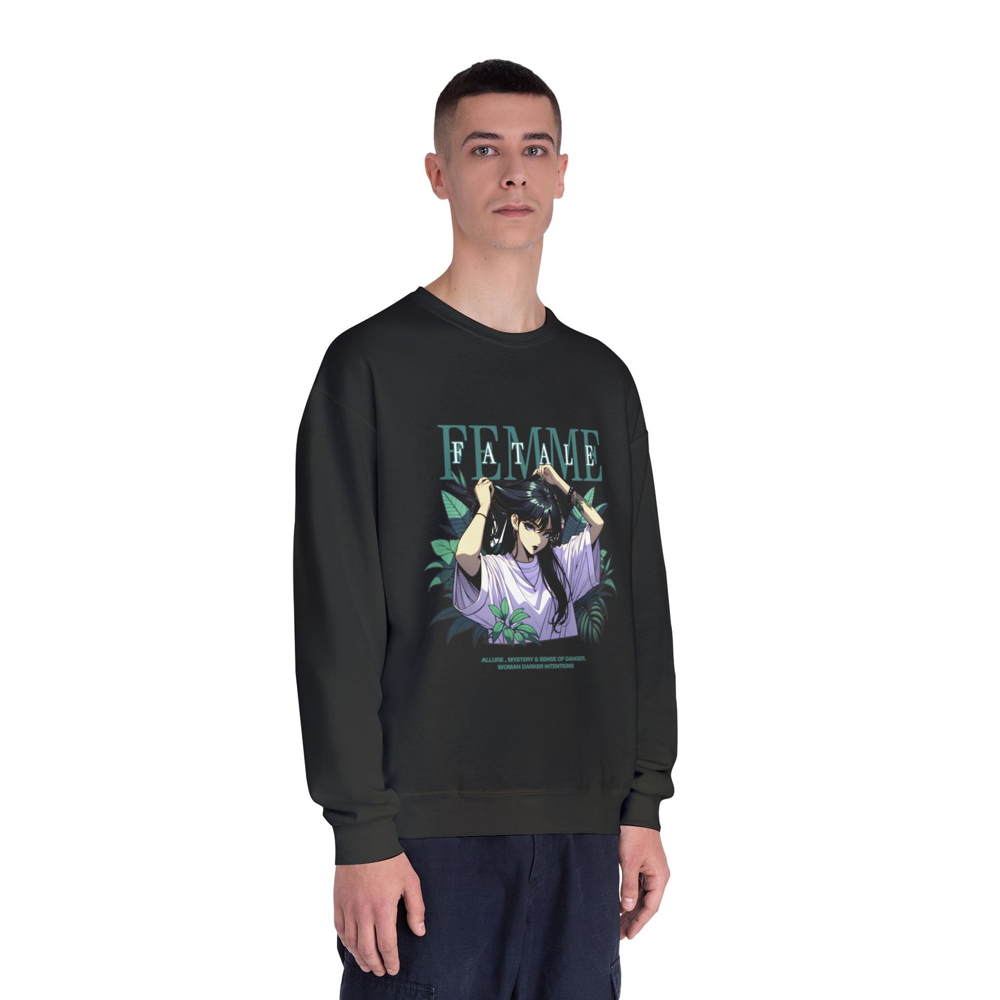 Femme Fatale Anime Girl Sweatshirt