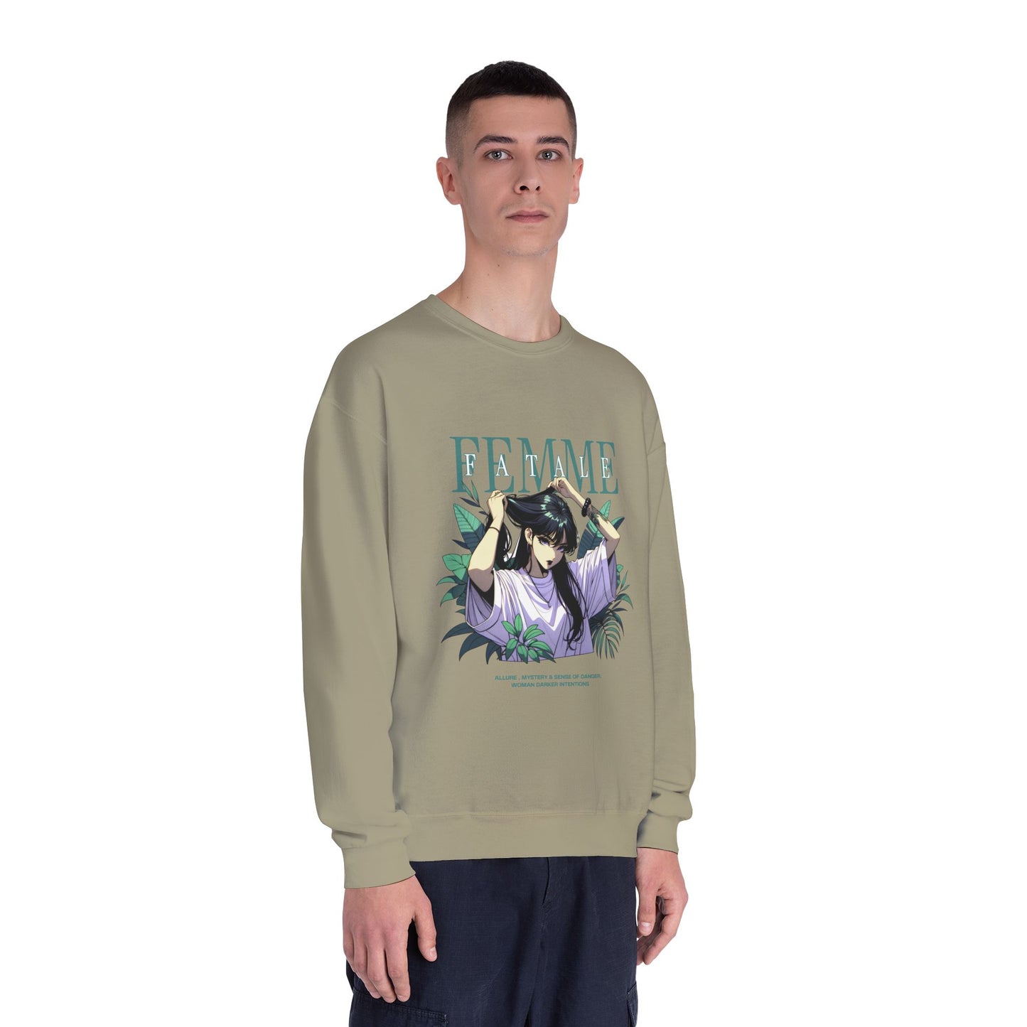 Femme Fatale Anime Girl Sweatshirt