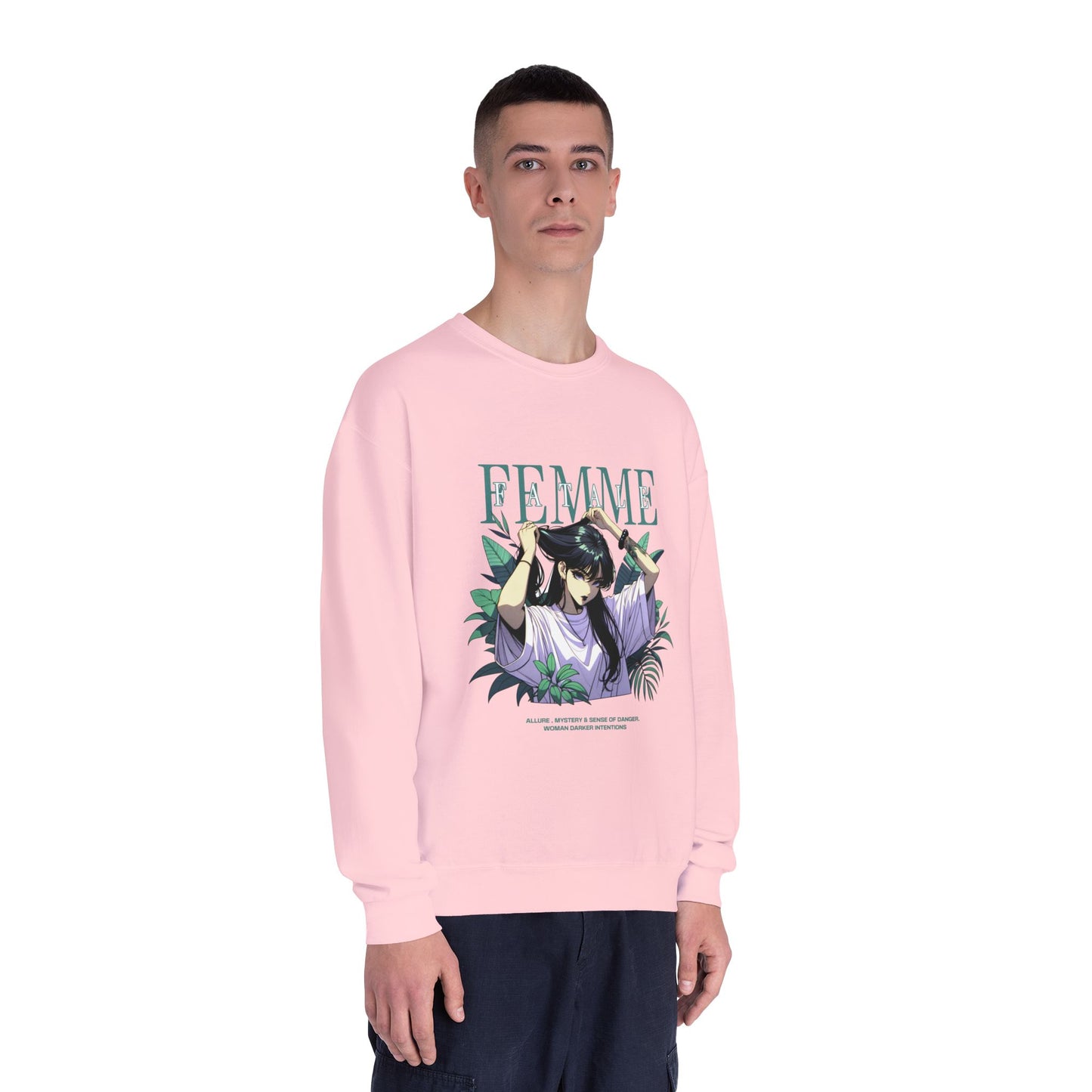 Femme Fatale Anime Girl Sweatshirt