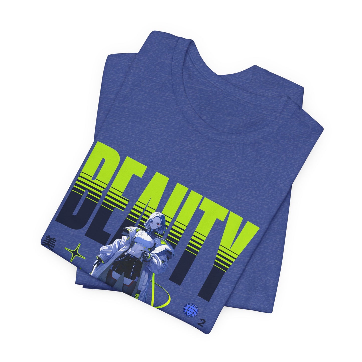 Beauty 2035 Anime Girl Tee