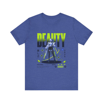 Beauty 2035 Anime Girl Tee