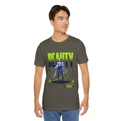 Beauty 2035 Anime Girl Tee